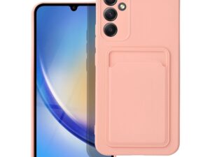 CARD case for SAMSUNG A34 5G pink