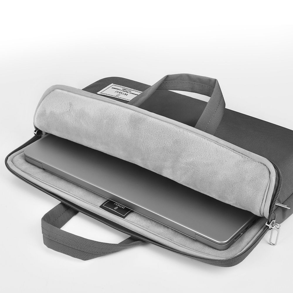 WiWU - Waterproof Laptop Bag 15,6" Vivid - gray - Image 5