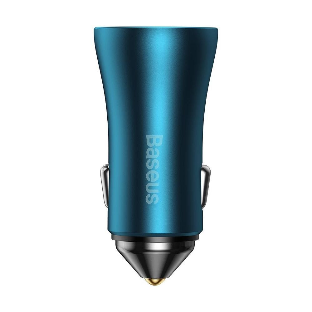 BASEUS car charger 2 x Type C PD QC4.0 3A 40W CGJP000003 blue - Image 2