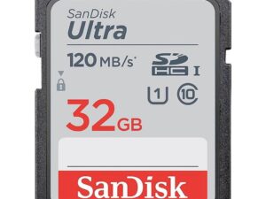 SANDISK memory card ULTRA SDHC 32GB 120MB/s