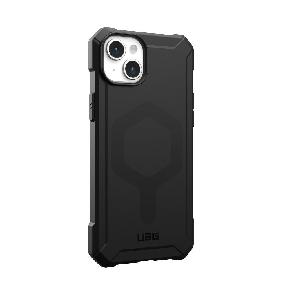 ( UAG ) Urban Armor Gear Essential compatible with Magsafe for IPHONE 15 PLUS black - Image 6