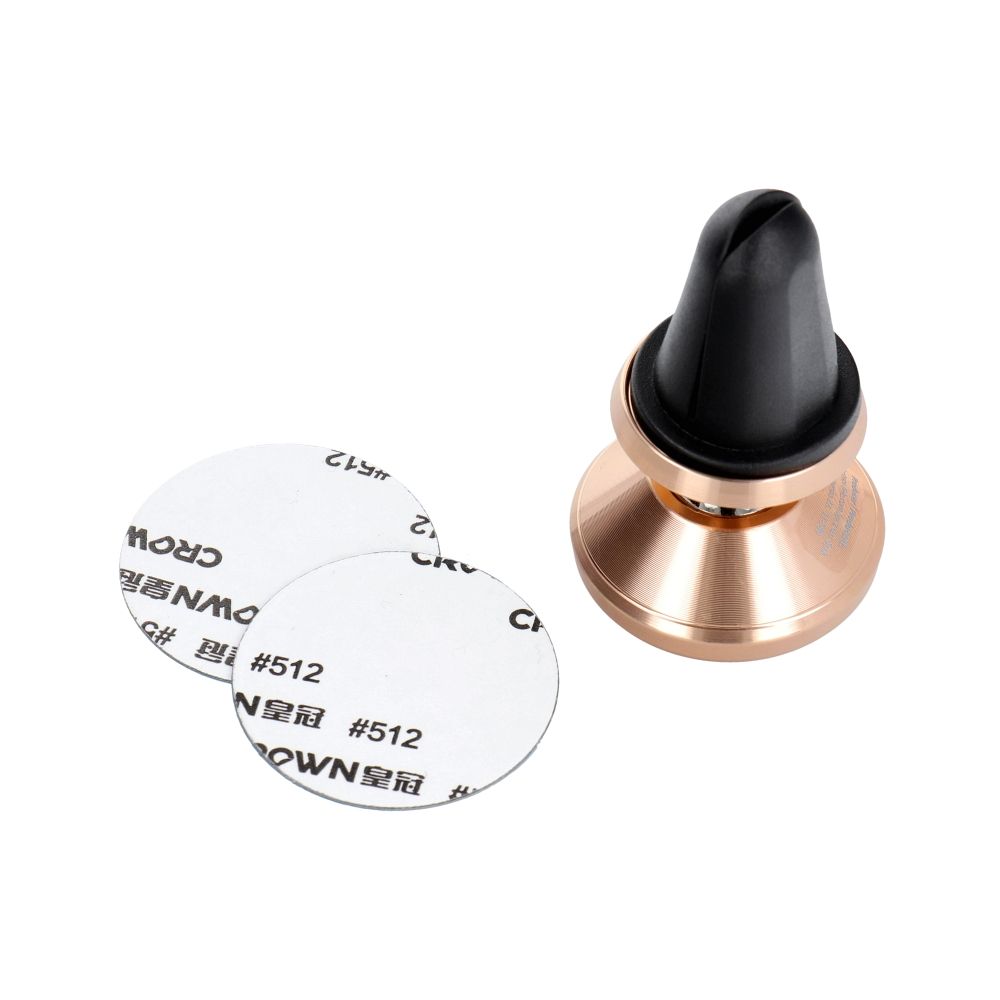 Car holder for smartphone Magnetic to air vent gold - Image 3