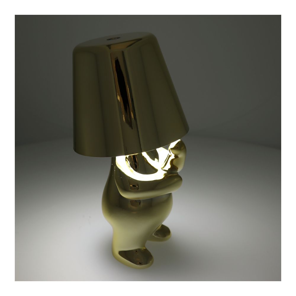 Table lamp bedside GOLD MAN Art Deco standing (version 3) MLTL - Image 4