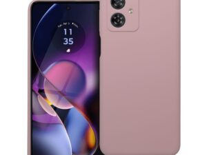 Case SILICONE 2mm for MOTOROLA G54 5G sand pink