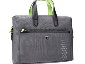 LAMBORGHINI original laptop bag HURACAN-D10 / 10 2022 LB-CB15-HU/D10 / 10 2022-GY/GN black