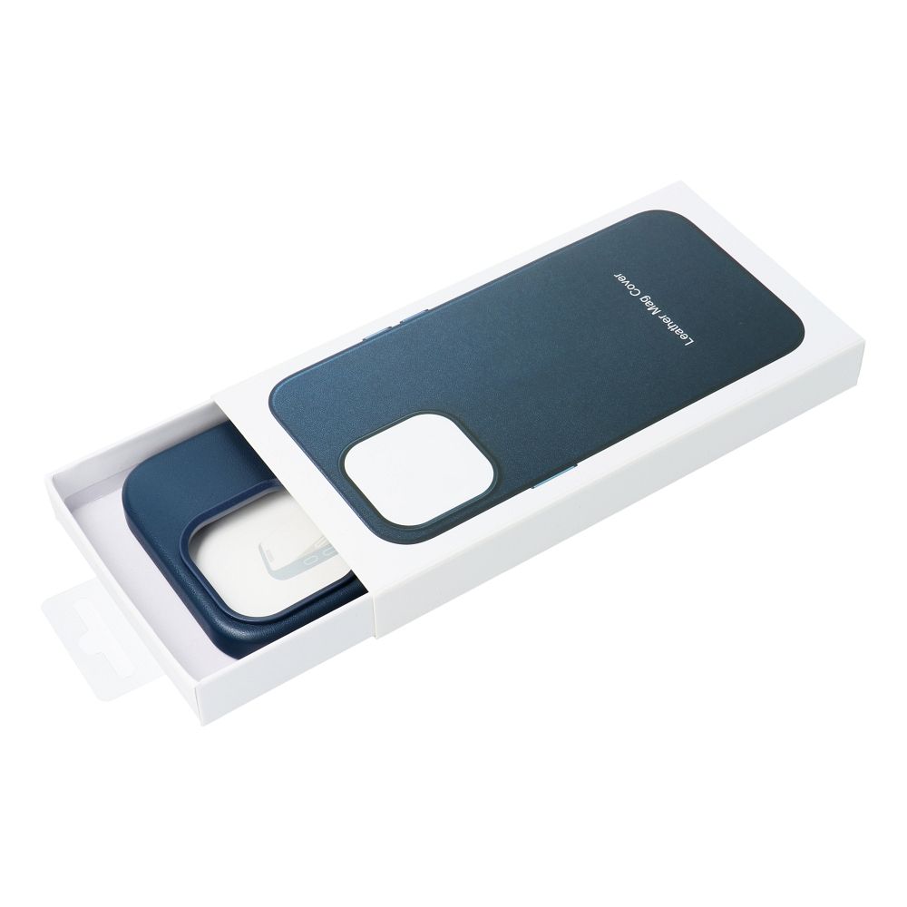 LEATHER MAG COVER case for IPHONE 11 indigo blue - Image 10