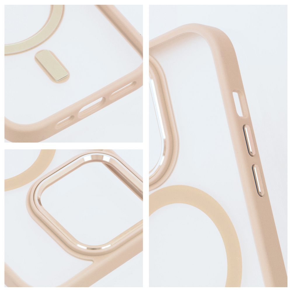 MATTE MAG COVER case compatible with MagSafe for IPHONE 16 Plus pink - Image 3