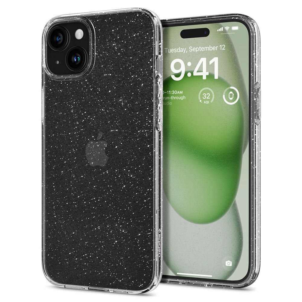 SPIGEN Liquid Crystal case for IPHONE 15 PLUS glitter crystal - Image 9