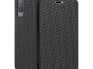 LUNA Book Carbon for SAMSUNG A7 2018 black