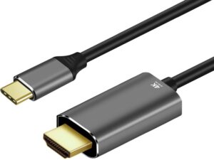 ART cable Type C (male) to HDMI 2.0 (male) 4K 60Hz C4-2 1.8 m black