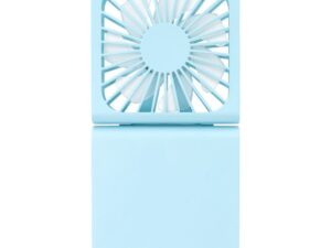 Portable fold fan F10 blue