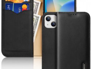 DUX DUCIS wallet case HIVO for IPHONE 15 black