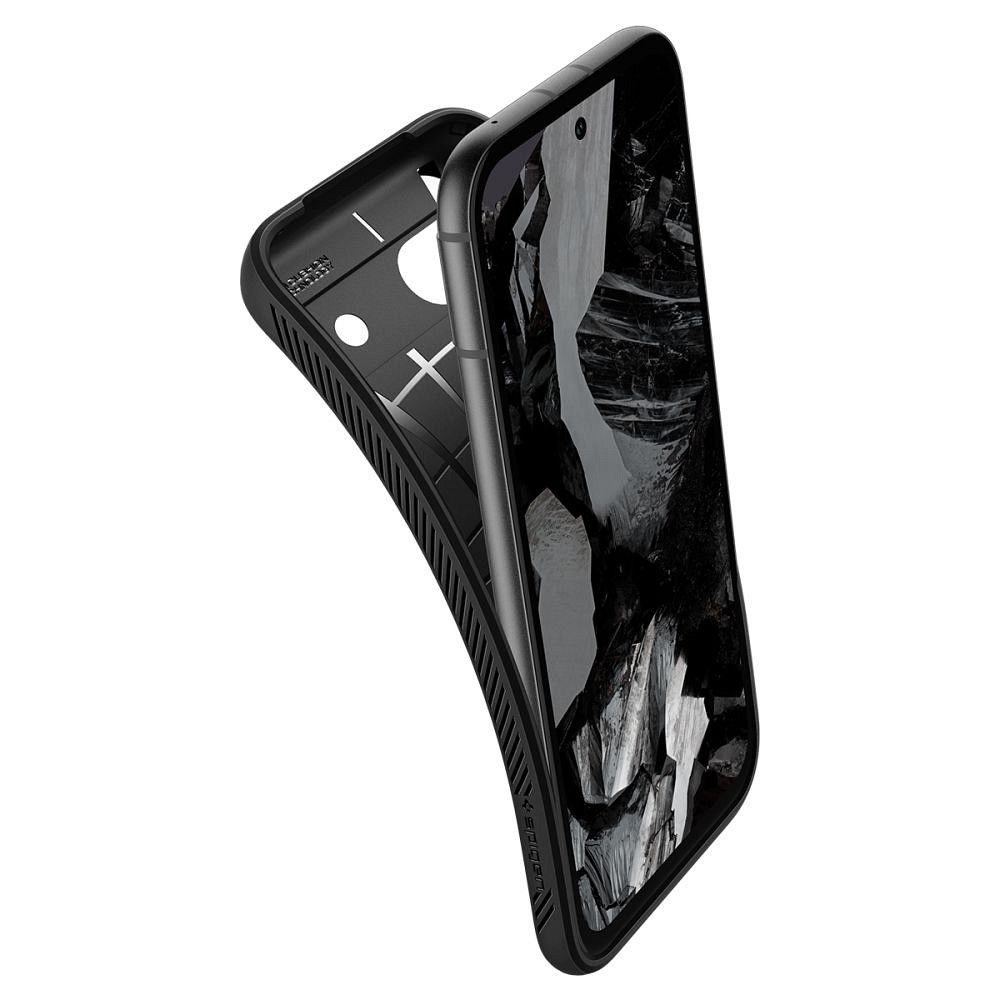 SPIGEN case Liquid Air for GOOGLE PIXEL 8A matte black - Image 7
