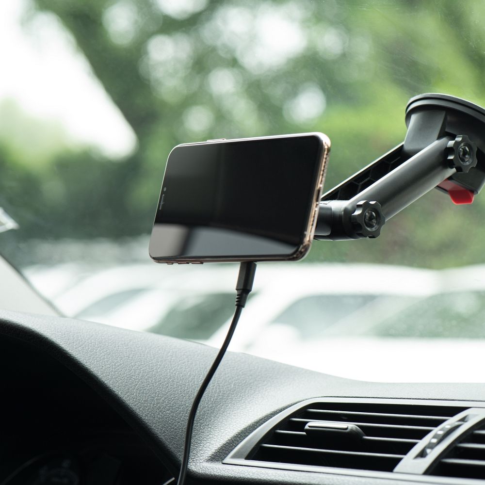 FORCELL car holder to center console/window with wireless charging support MagSafe 15W HS2 - Image 9