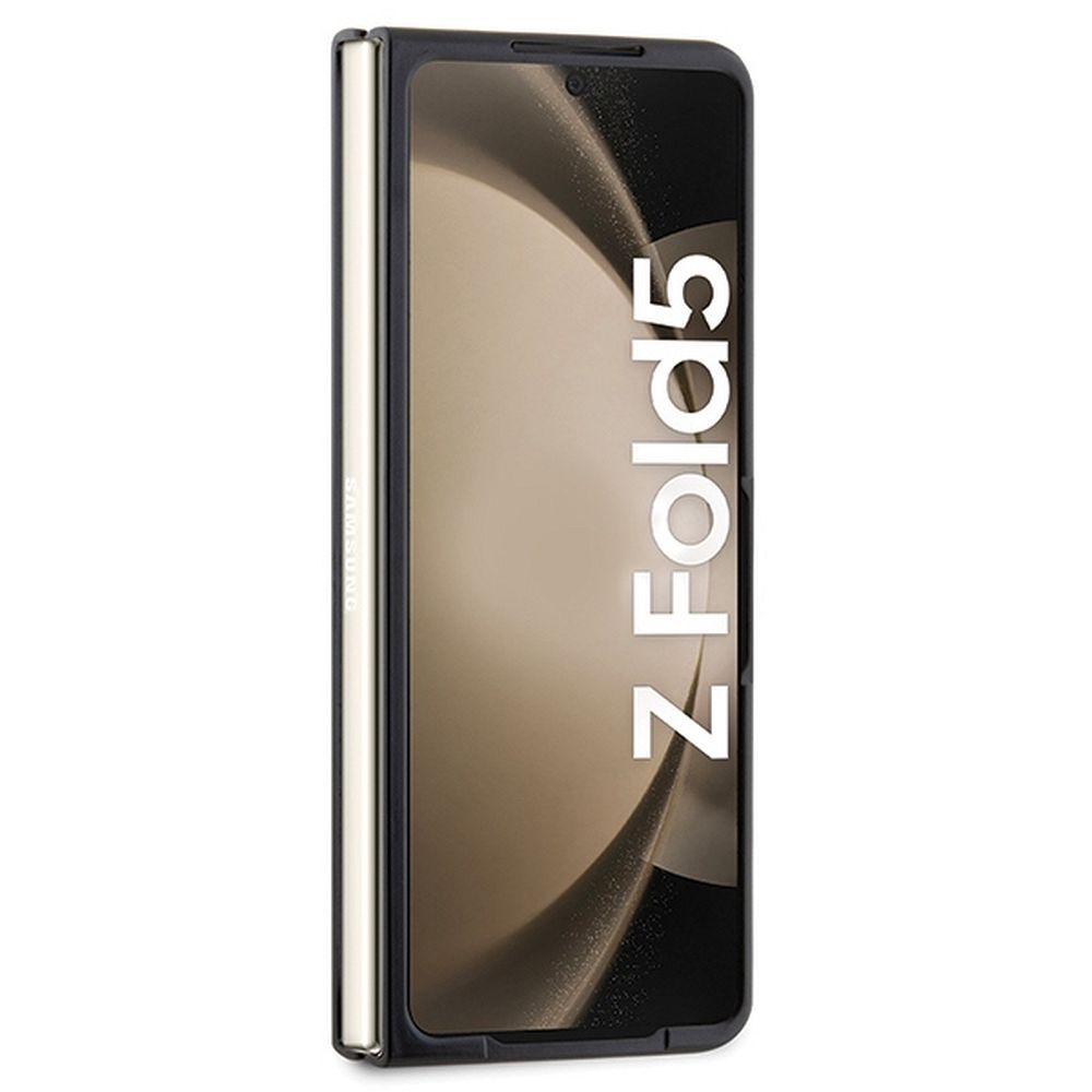 OKARL LAGERFELD case for SAMSUNG Z Fold 5 KLHCZFD5SAPKINPK (Saffiano Mono IK PIN) black - Image 3