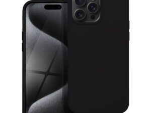 SILICONE case for IPHONE 15 Pro Max black