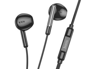 HOCO wire earphones Type C with microphone M123 black
