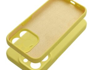 Case SILICONE 2mm for IPHONE 16 lemon