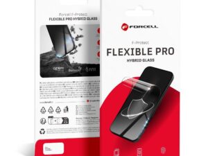 Forcell Flexible Nano Glass 5D for iPhone 15 Pro black