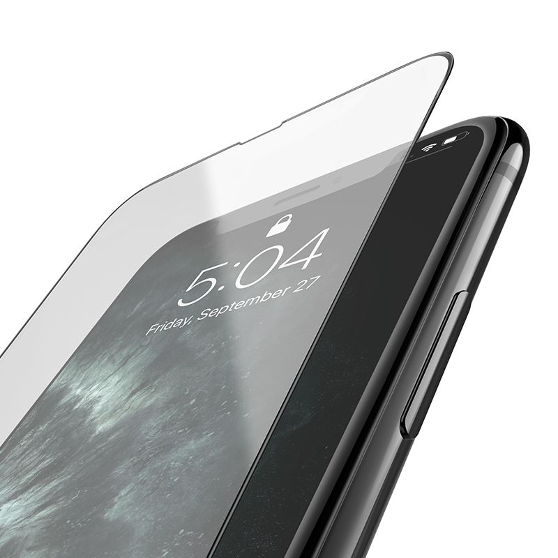HOCO tempered glass HD 5D Guardian shield (SET 10in1) for iPhone Xs / 11 Pro black (G14) - Image 4
