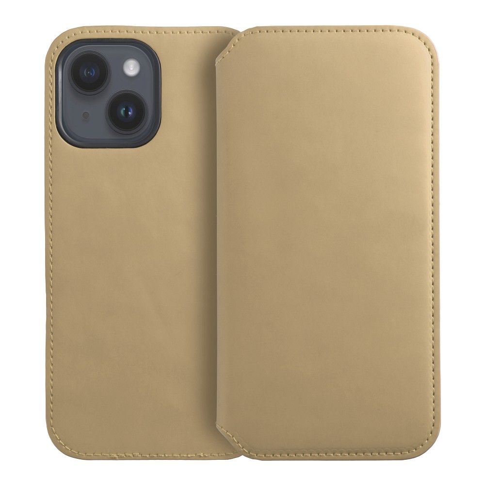 DUAL POCKET Book case for MOTOROLA G54 gold - Image 3