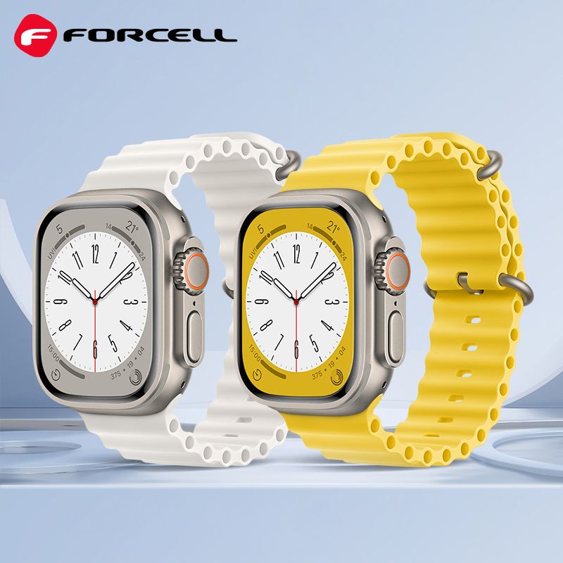 FORCELL F-DESIGN FA12 strap for APPLE Watch 38 / 40 / 41 mm white - Image 5