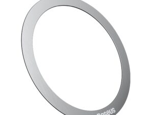 BASEUS universal round plate compatible with MagSafe PCCH000012 2 pcs silver
