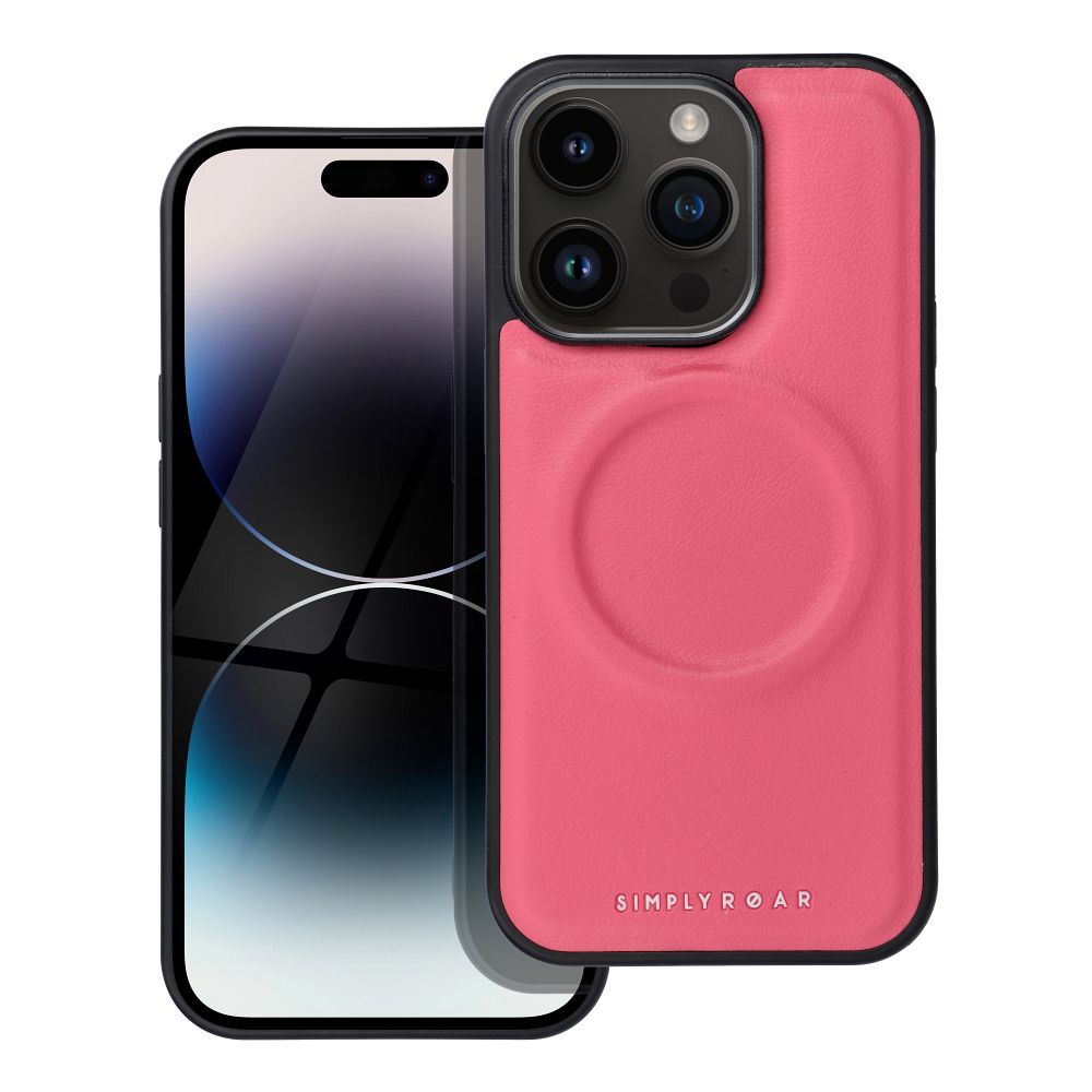 Roar Mag Morning Case - for iPhone 14 Pro hot pink