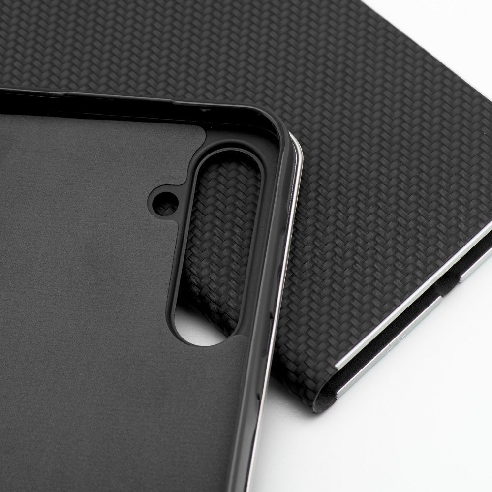LUNA Book Carbon for SAMSUNG A40 black - Image 6
