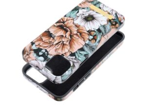 FORCELL F-PROTECT Mirage case compatible with MagSafe for IPHONE 14 Plus bloom bush