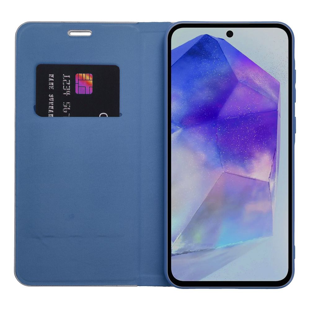 LUNA Book Carbon for SAMSUNG A10 blue - Image 10