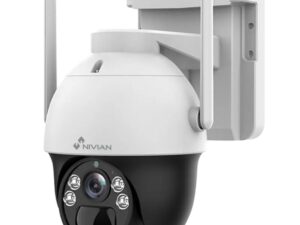 NIVIAN RETAIL outdoor solar camera NV-CAM02S-SOLAR4G 4G white