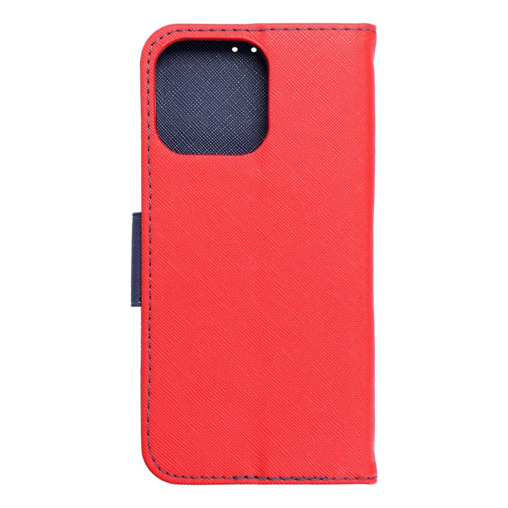 FANCY Book case for IPHONE 15 Pro Max red / navy - Image 2