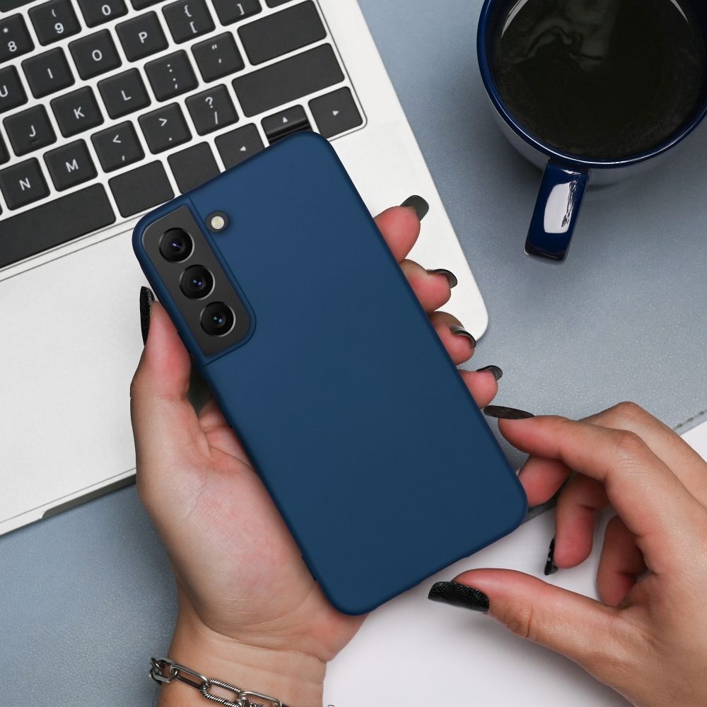 SILICONE case for SAMSUNG S22 blue - Image 8