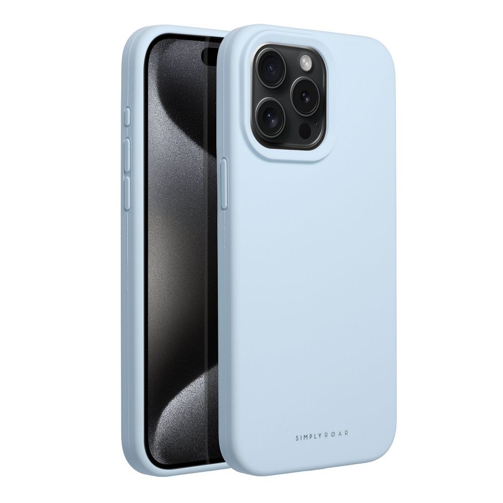 Roar Cloud-Skin Case - for iPhone 15 Pro Max Light Blue - Image 2
