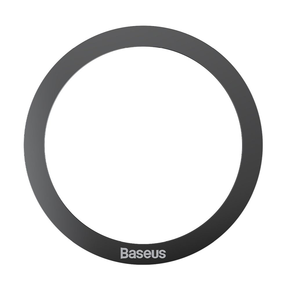 BASEUS universal round plate compatible with MagSafe PCCH000001 2 pcs black - Image 4