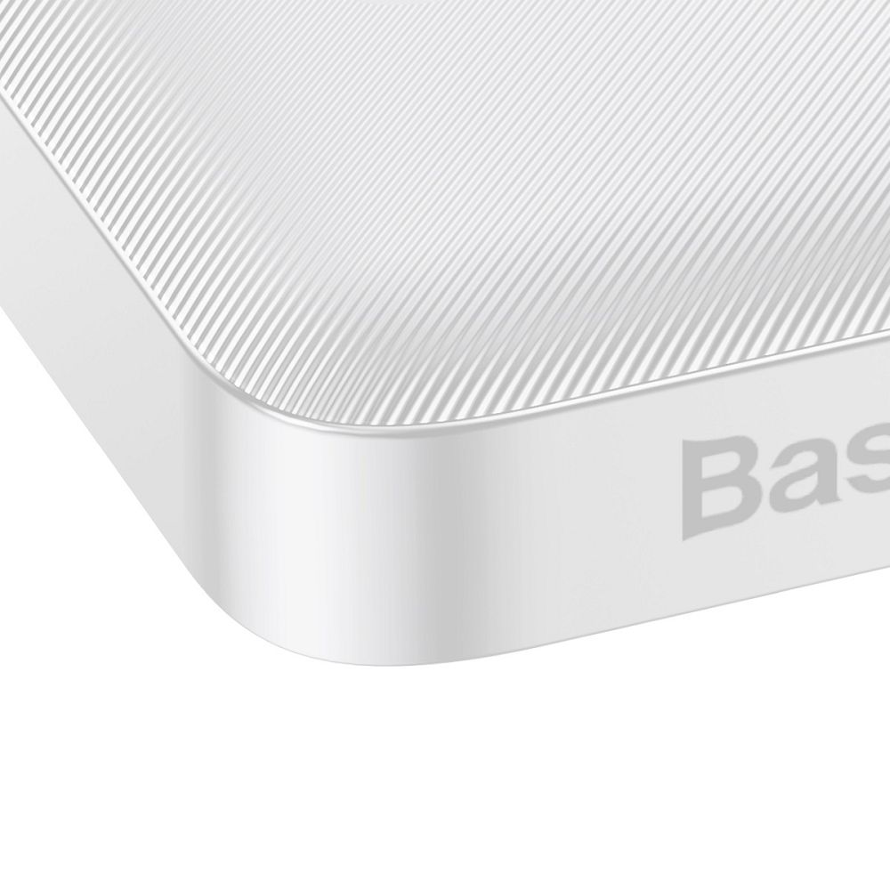BASEUS powerbank 10 000 mAh + cable USB A do Micro USB PD QC3.0 3A 15W PPDML-I01 white - Image 5