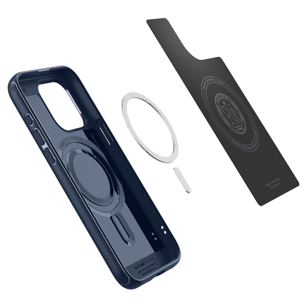 SPIGEN Mag Armor compatible with MagSafe for IPHONE 15 PRO navy blue - Image 8