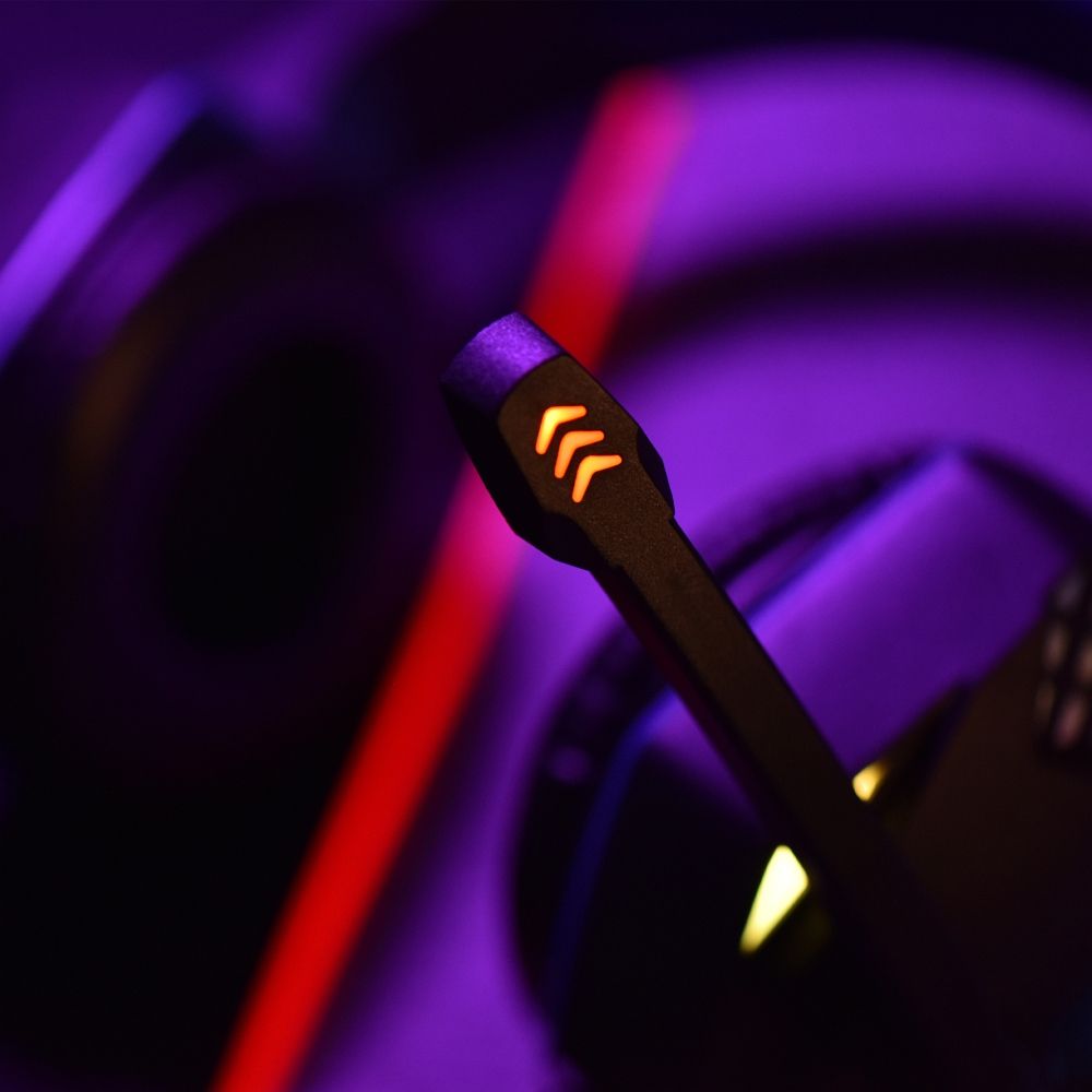 Headphones gaming with microphone ART G11 with light - Image 14