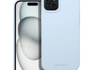 Roar Cloud-Skin Case - for iPhone 15 Plus Light Blue