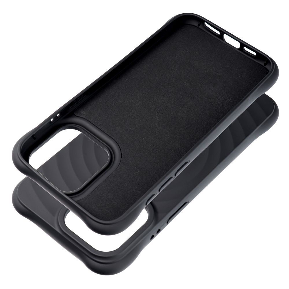 Silicone Zephyr Mag Cover compatible with MagSafe do IPHONE 13 black - Image 2