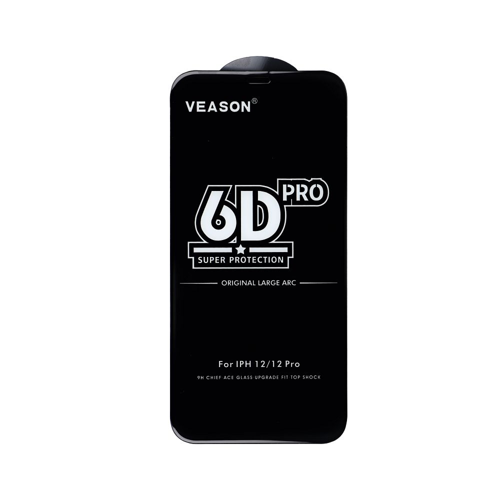 6D Pro Veason Glass - for Iphone 16 Plus black - Image 5