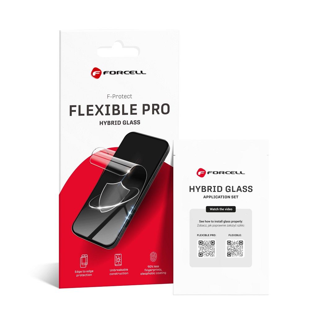 Forcell Flexible Nano Glass 5D for iPhone 15 Pro Max black - Image 9