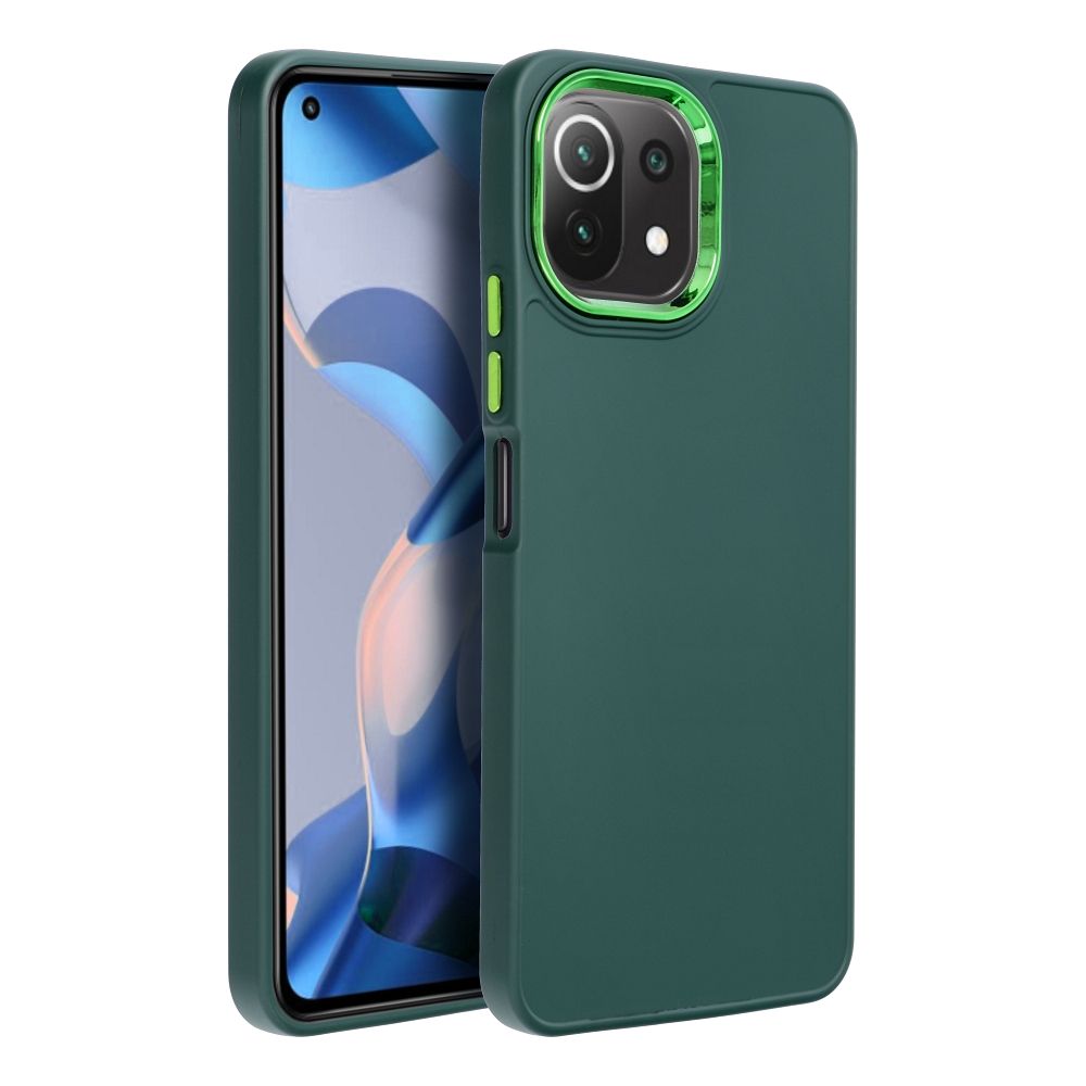 FRAME Case for Xiaomi Mi 11 Lite 5G / Mi 11 Lite LTE ( 4G ) / Mi 11 Lite NE
green - Image 2
