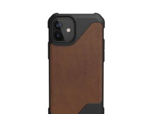 ( UAG ) Urban Armor Gear case Metropolis LT (leather) for IPHONE 12 MINI brown