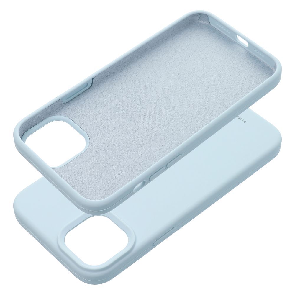 Roar Cloud-Skin Case - for iPhone 15 Plus Light Blue - Image 3