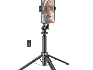 HOCO selfie stick with bluetooth remote control tripod K21 black