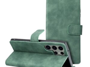 TENDER Book Case for SAMSUNG S23 Ultra green