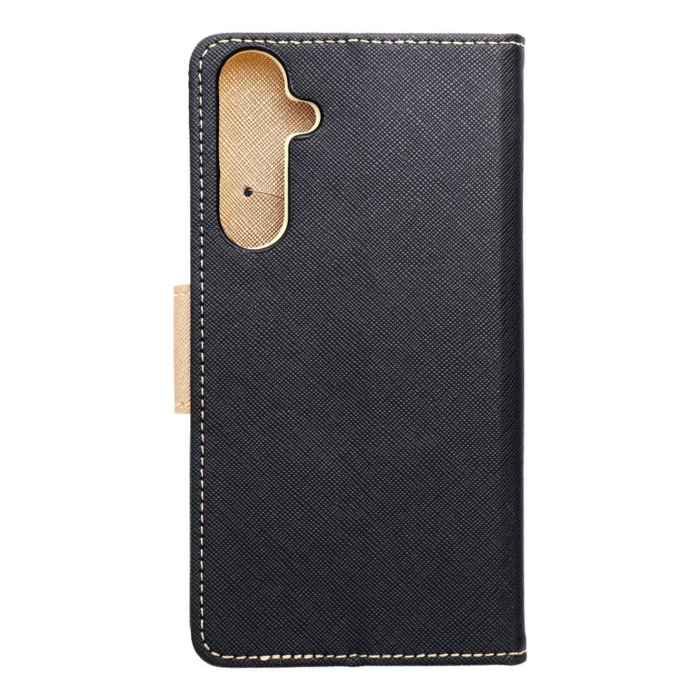 FANCY Book case for SAMSUNG A55 black / gold - Image 2