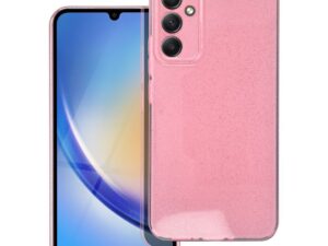 CLEAR CASE 2 mm BLINK for SAMSUNG A34 5G pink